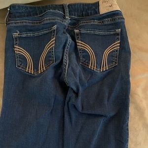 Holister dark jeans. Size 1R.  like new